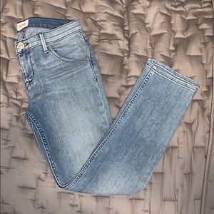 Hudson Midrise Crop Bailee baby boot jean